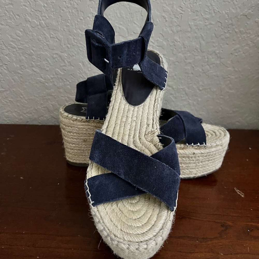 Marc Fisher Ankle Strap Platform Shoes